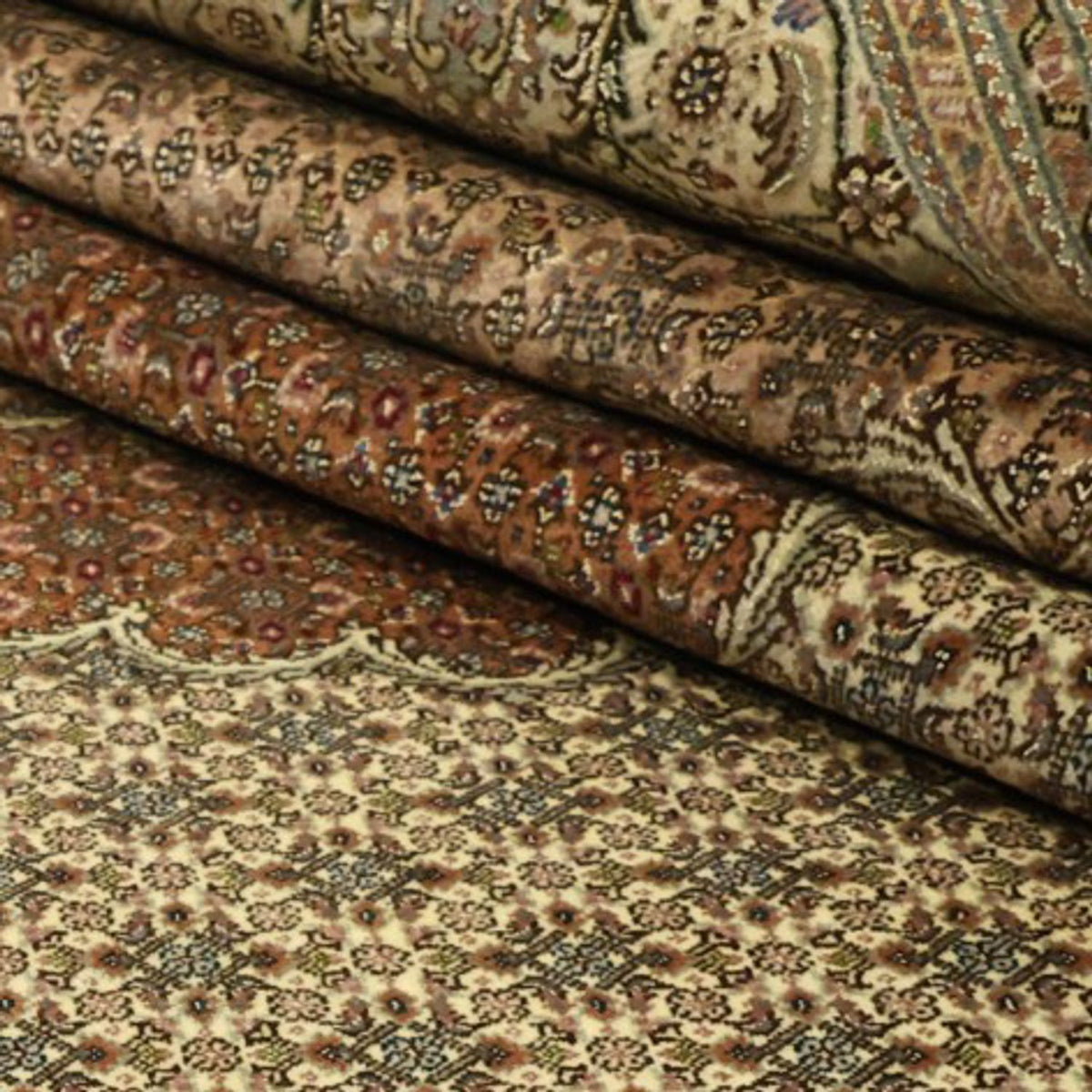 Tappeto Persero - Tabriz - Reale - Reale - 350 x 251 cm - sabbia