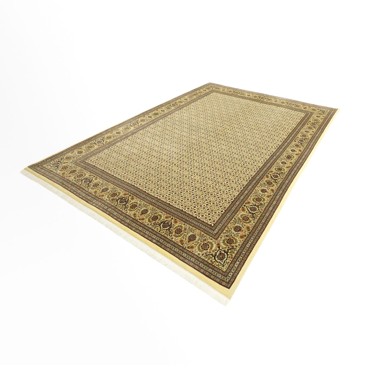 Tappeto Persero - Tabriz - Reale - Reale - 289 x 200 cm - beige scuro