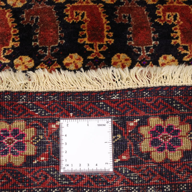 Tappeto corsia Tappeto Belutsch - 190 x 98 cm - rosso scuro