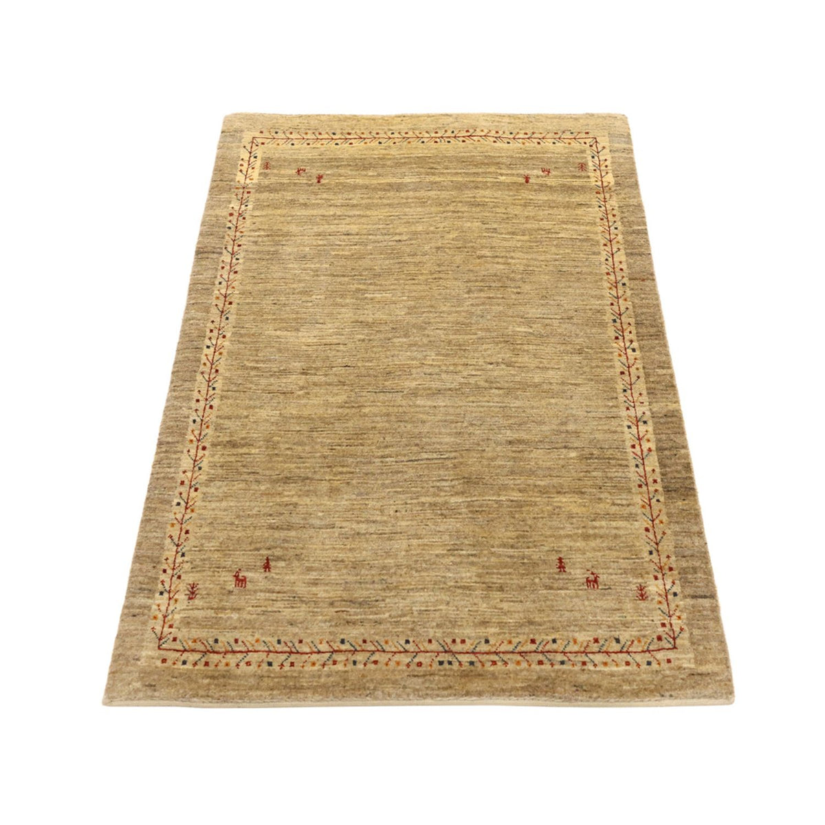 Tappeto Gabbeh - Kashkuli Persero - 125 x 82 cm - beige