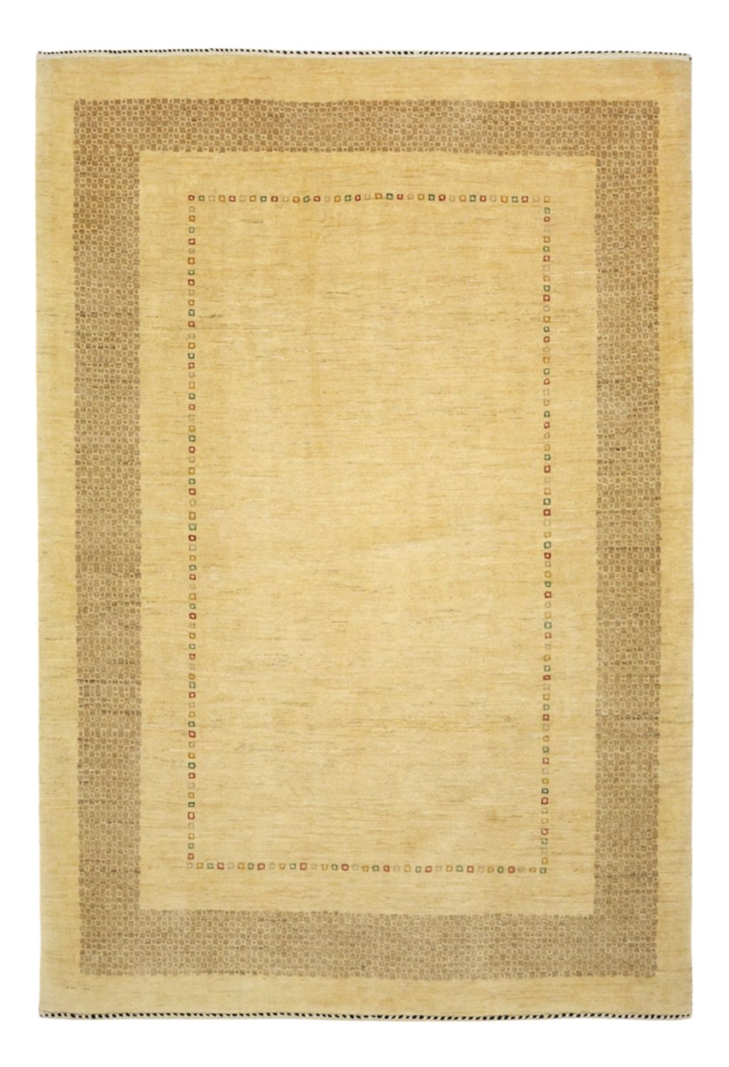 Tappeto Gabbeh - Kashkuli Persero - 182 x 126 cm - beige