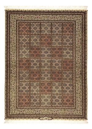 Tappeto Persero - Tabriz - Reale - Reale - 207 x 152 cm - beige scuro