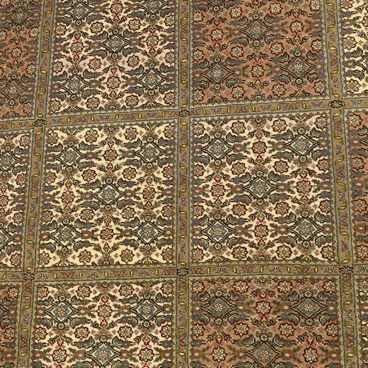 Tappeto Persero - Tabriz - Reale - Reale - 207 x 152 cm - beige scuro