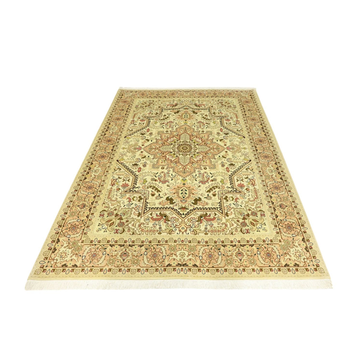 Tappeto Persero - Tabriz - Reale - 203 x 147 cm - beige