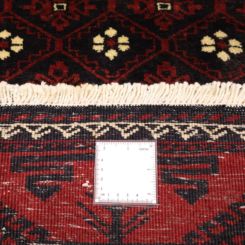 Tappeto corsia Tappeto Belutsch - 198 x 103 cm - rosso scuro