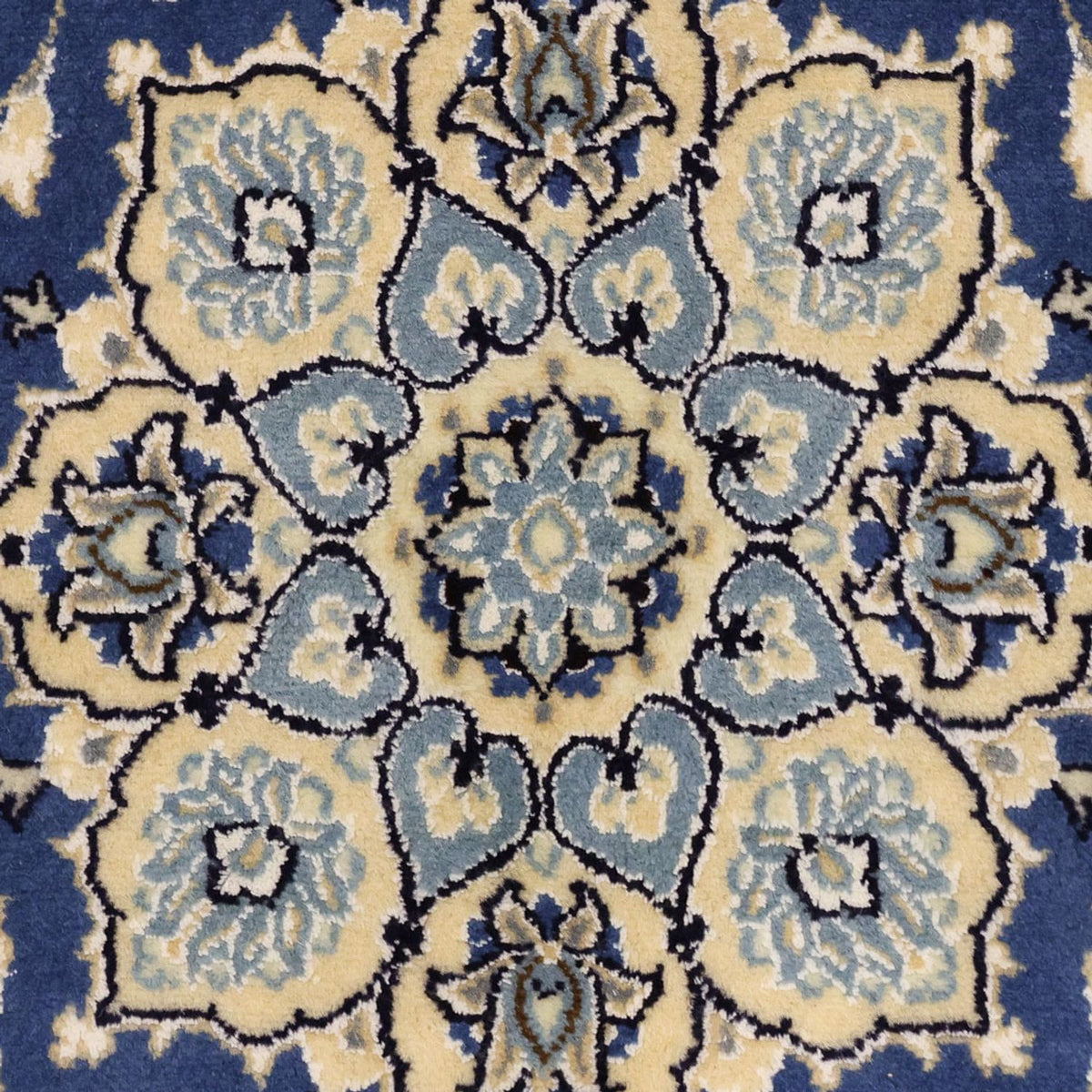 Tappeto Persero - Nain - Reale - 140 x 86 cm - blu scuro