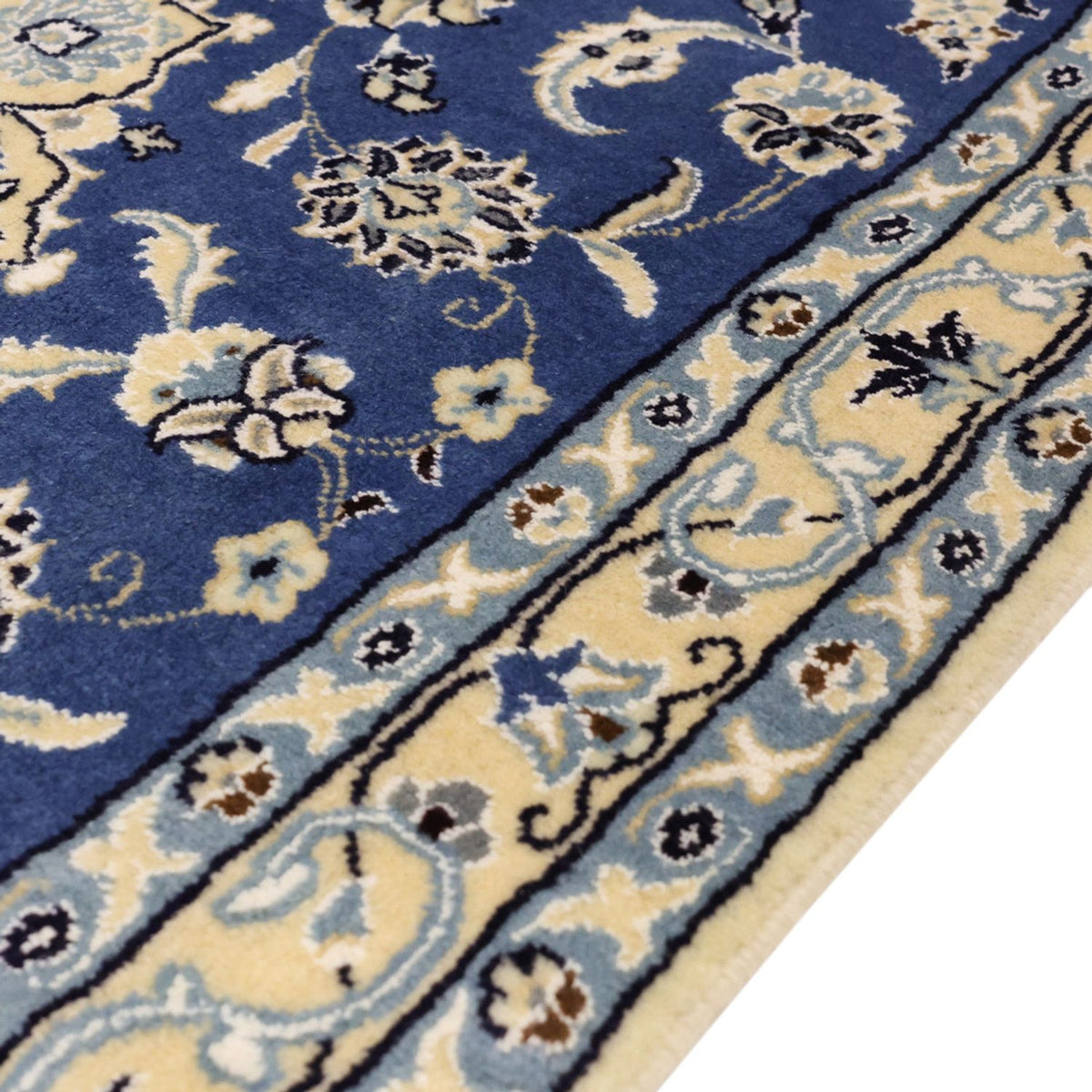 Tappeto Persero - Nain - Reale - 140 x 86 cm - blu scuro