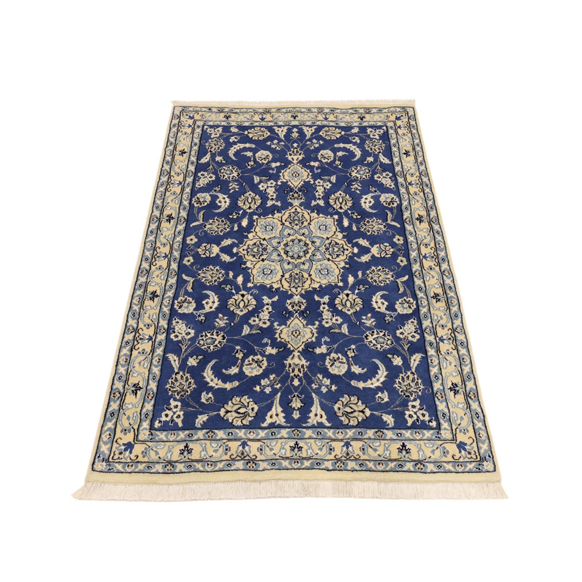 Tappeto Persero - Nain - Reale - 140 x 86 cm - blu scuro