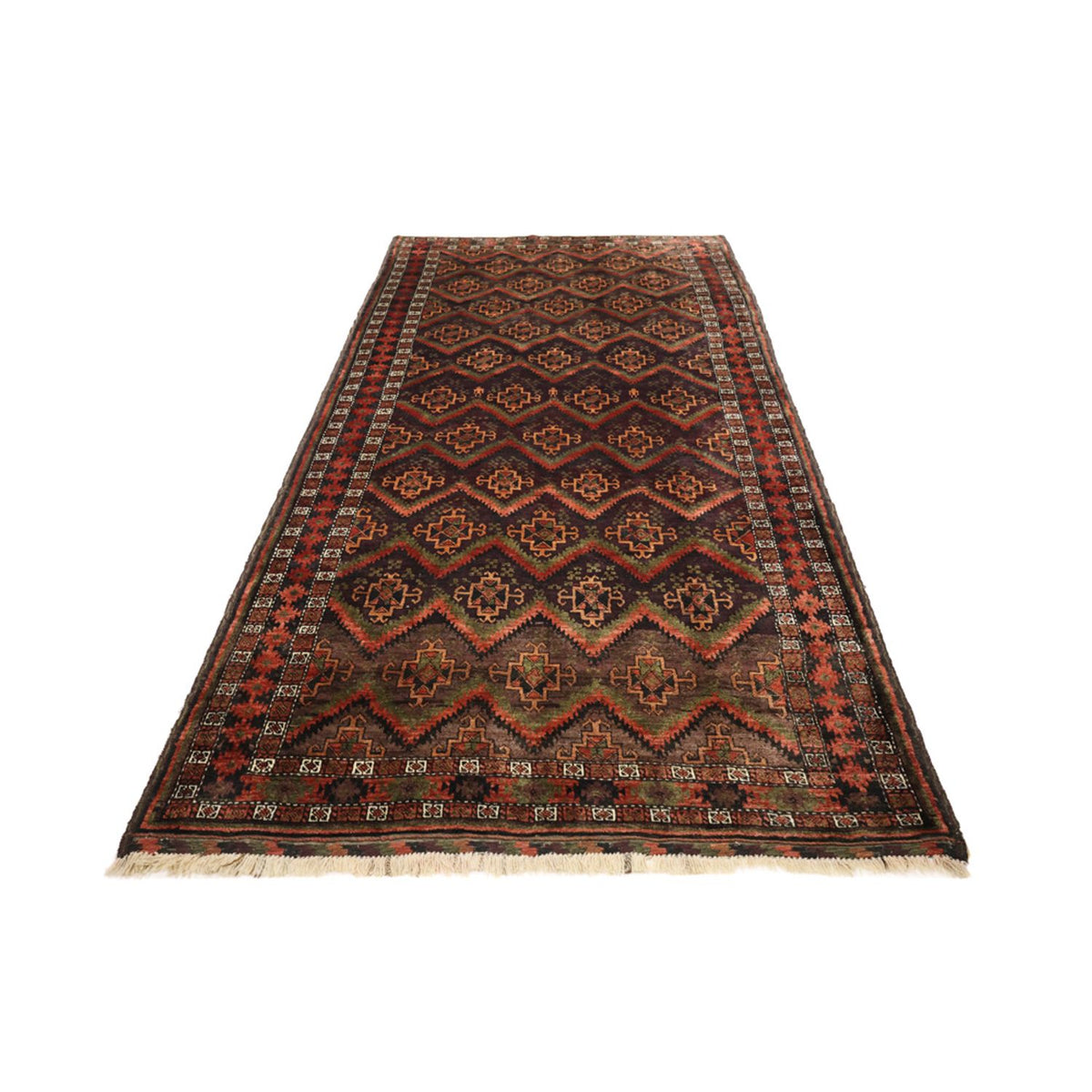 Tappeto corsia Tappeto Belutsch - 294 x 141 cm - beige scuro
