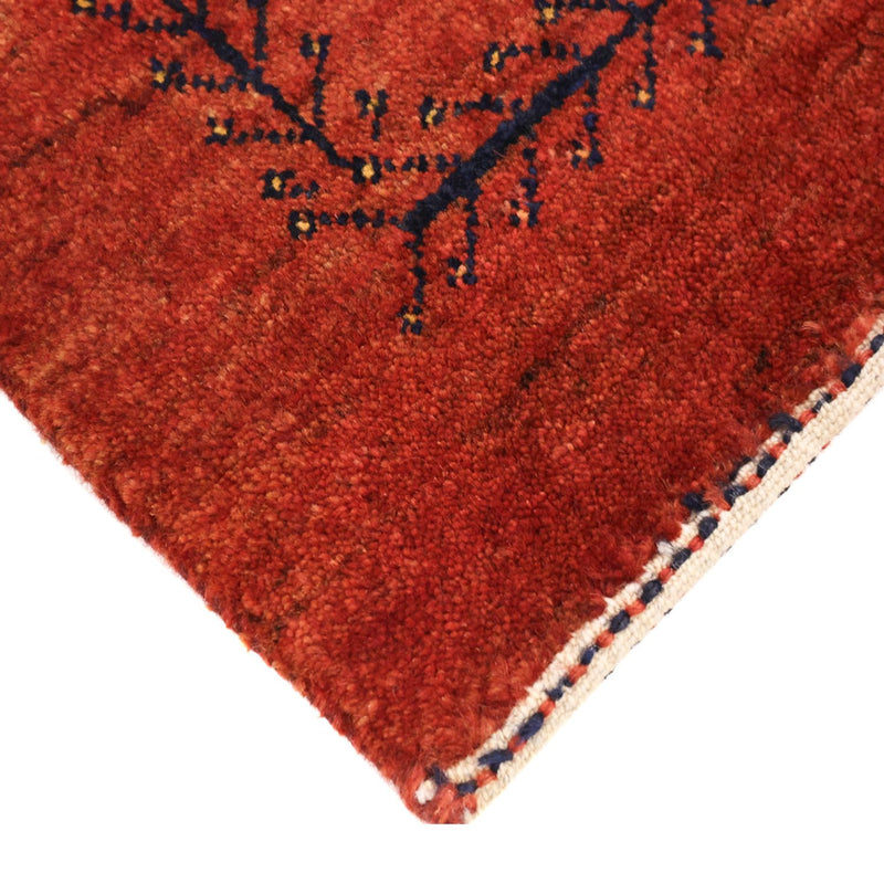 Tappeto Gabbeh - Loribaft Persero - 115 x 82 cm - rosso scuro