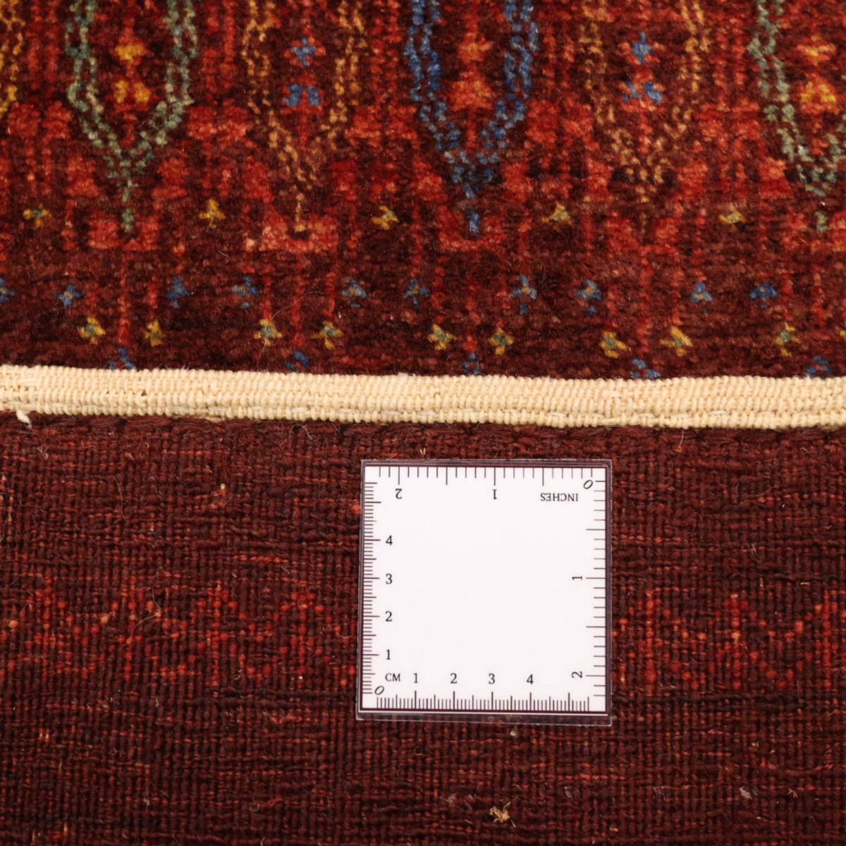 Tappeto Gabbeh - Kashkuli Persero - 131 x 82 cm - rosso scuro