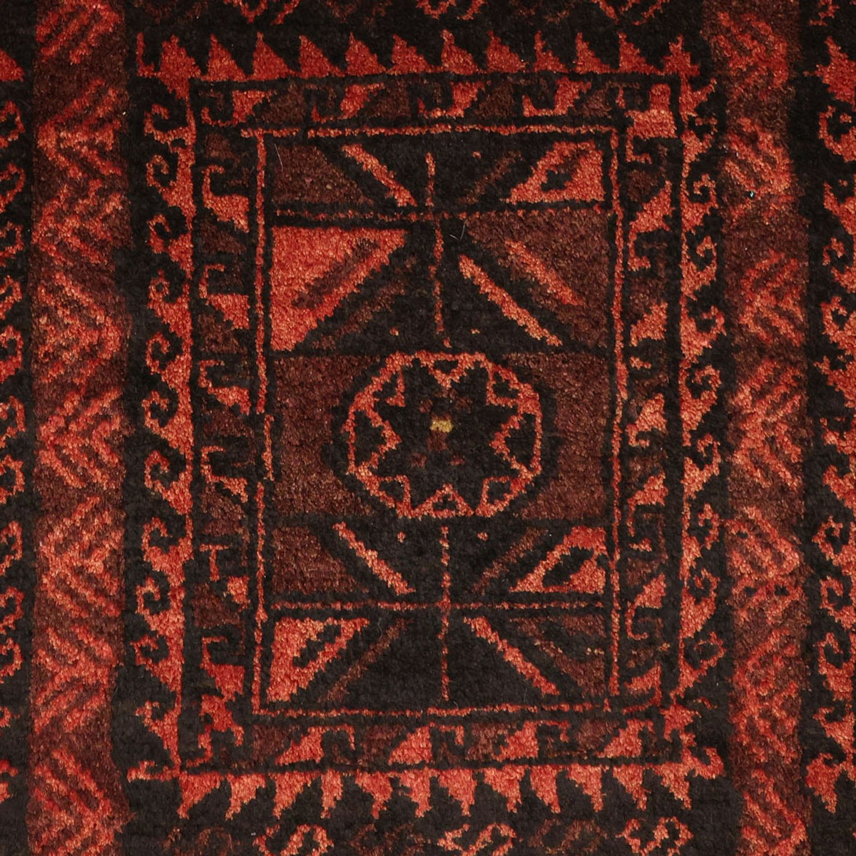 Tappeto Belutsch - 205 x 117 cm - rosso scuro