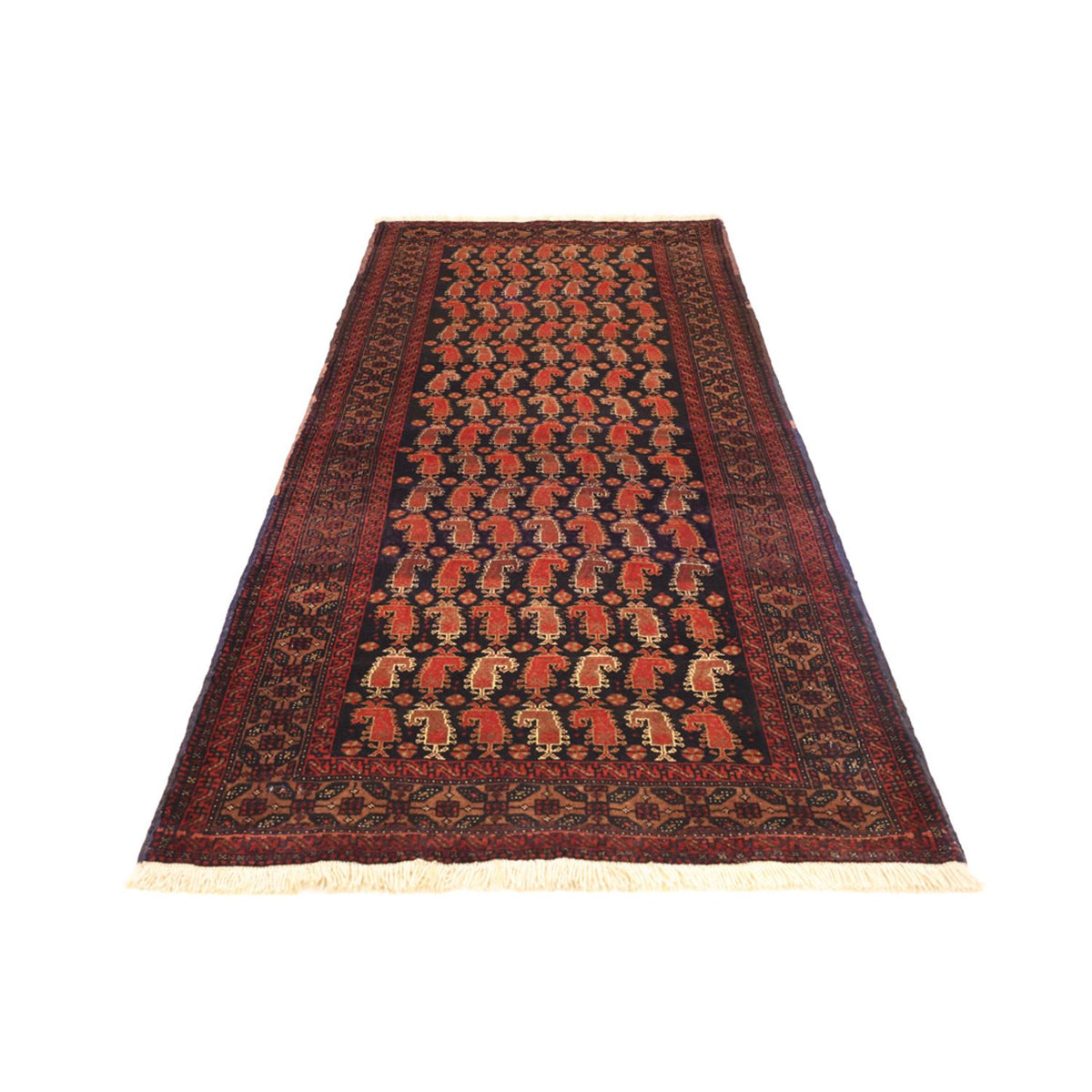 Tappeto corsia Tappeto Belutsch - 212 x 102 cm - beige scuro