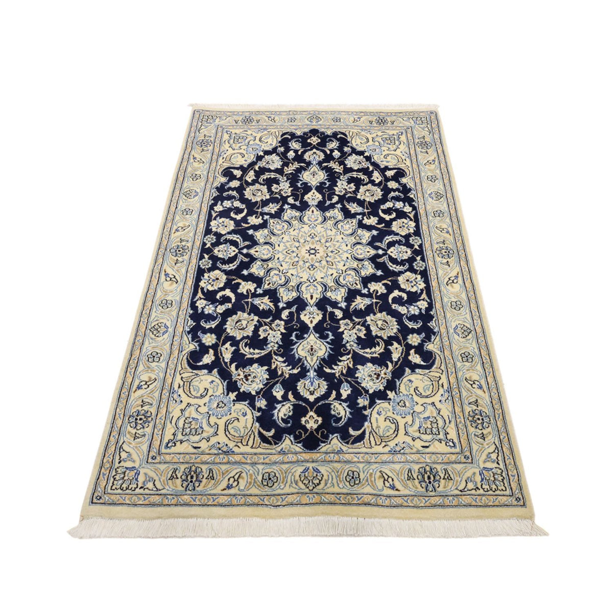 Tappeto Persero - Nain - Reale - 152 x 87 cm - blu scuro
