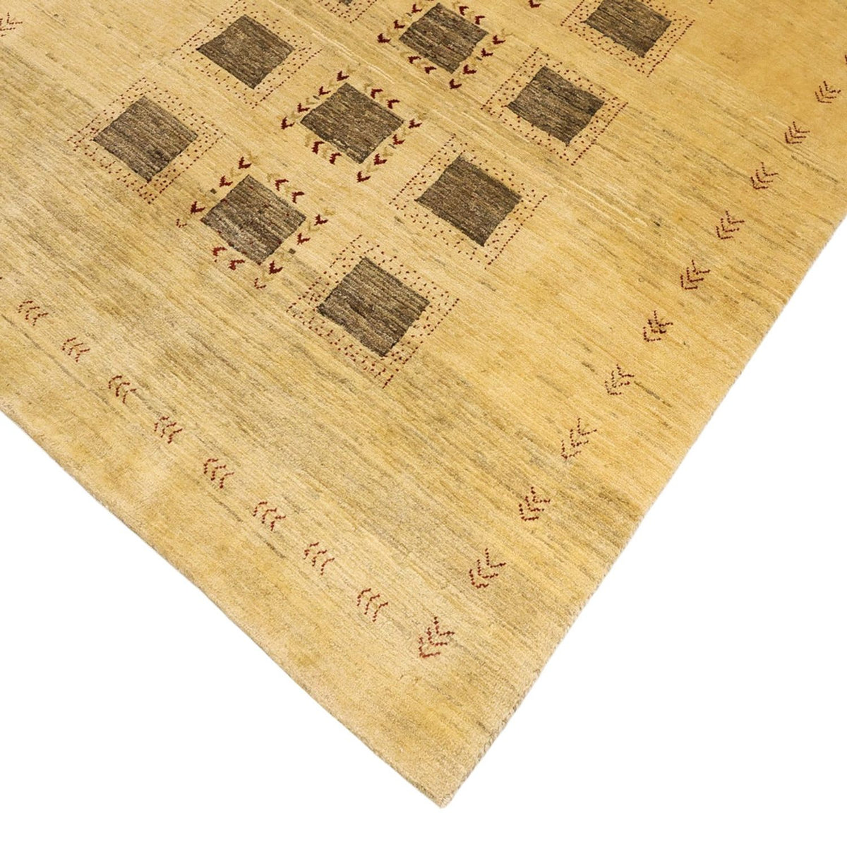 Tappeto Gabbeh - Kashkuli Persero - 190 x 116 cm - beige
