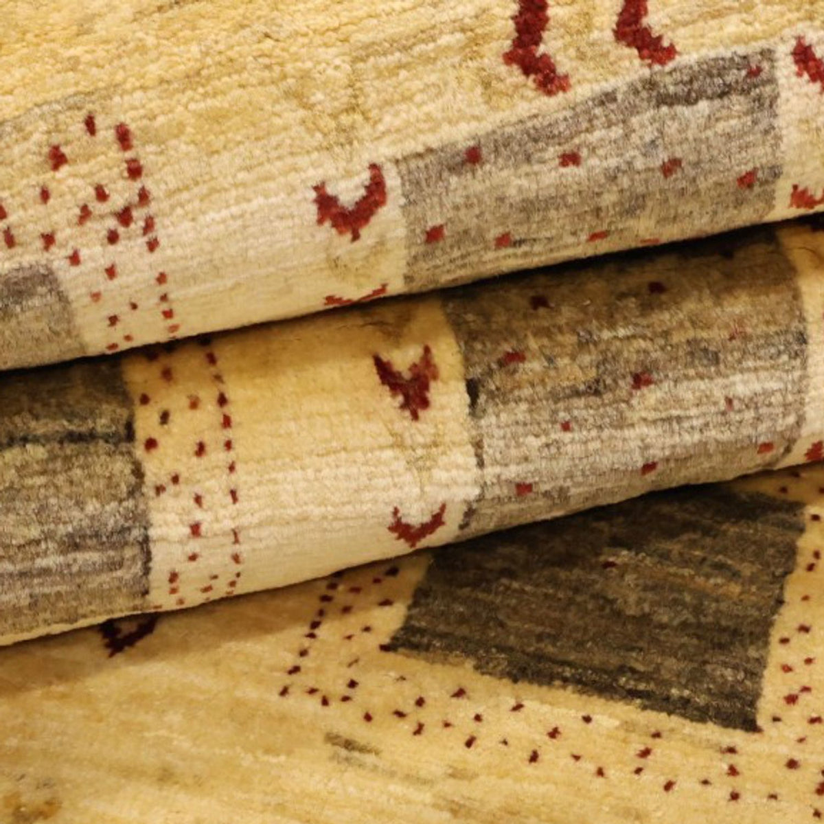 Tappeto Gabbeh - Kashkuli Persero - 190 x 116 cm - beige