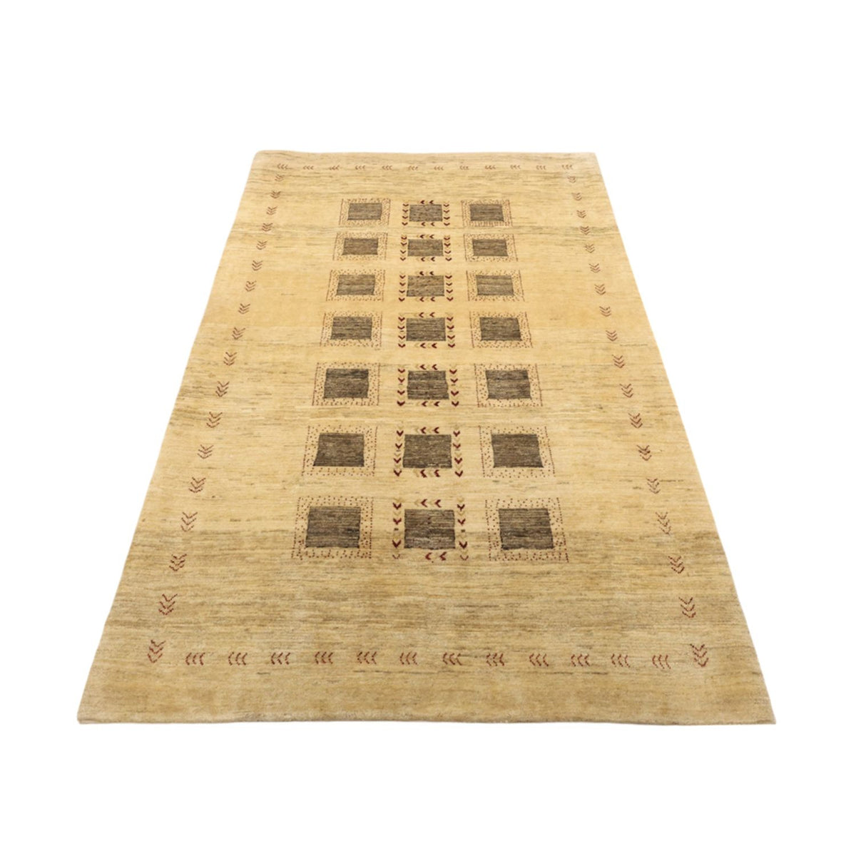 Tappeto Gabbeh - Kashkuli Persero - 190 x 116 cm - beige