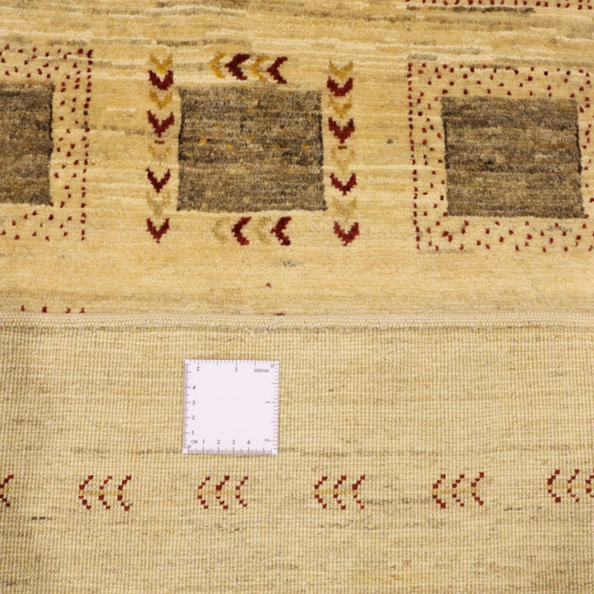 Tappeto Gabbeh - Kashkuli Persero - 190 x 116 cm - beige