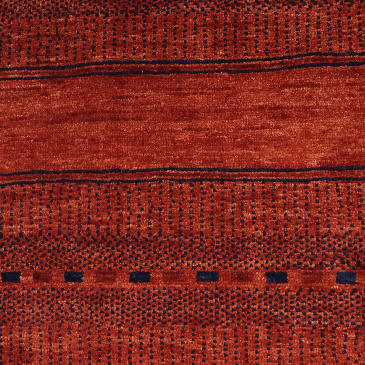 Tappeto Gabbeh - Kashkuli Persero - 100 x 80 cm - rosso scuro