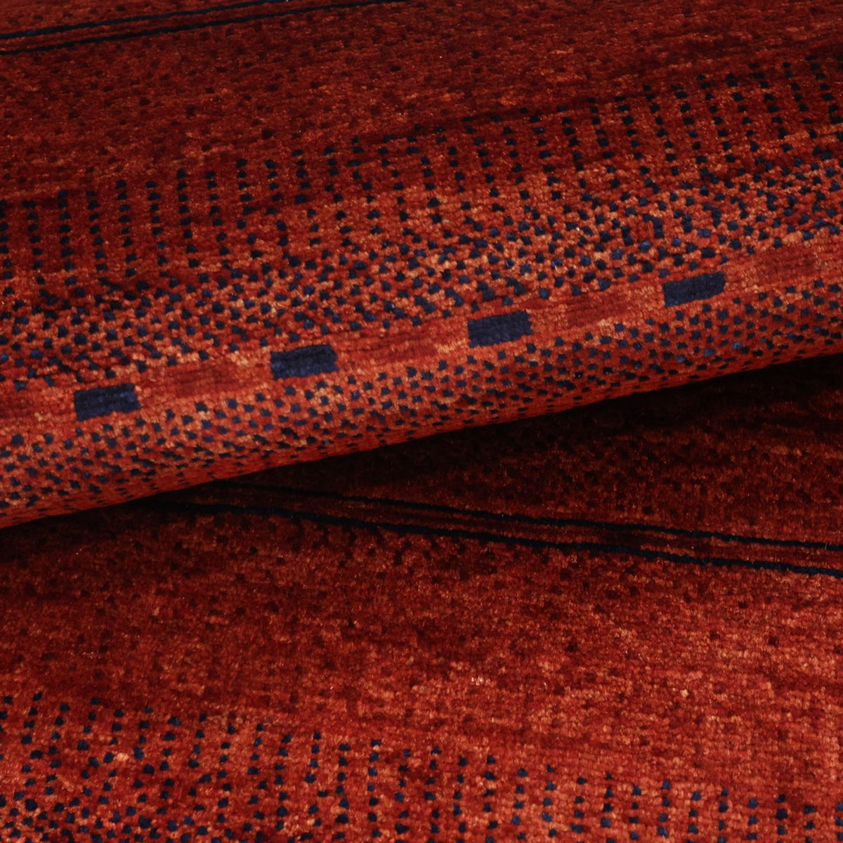 Tappeto Gabbeh - Kashkuli Persero - 100 x 80 cm - rosso scuro