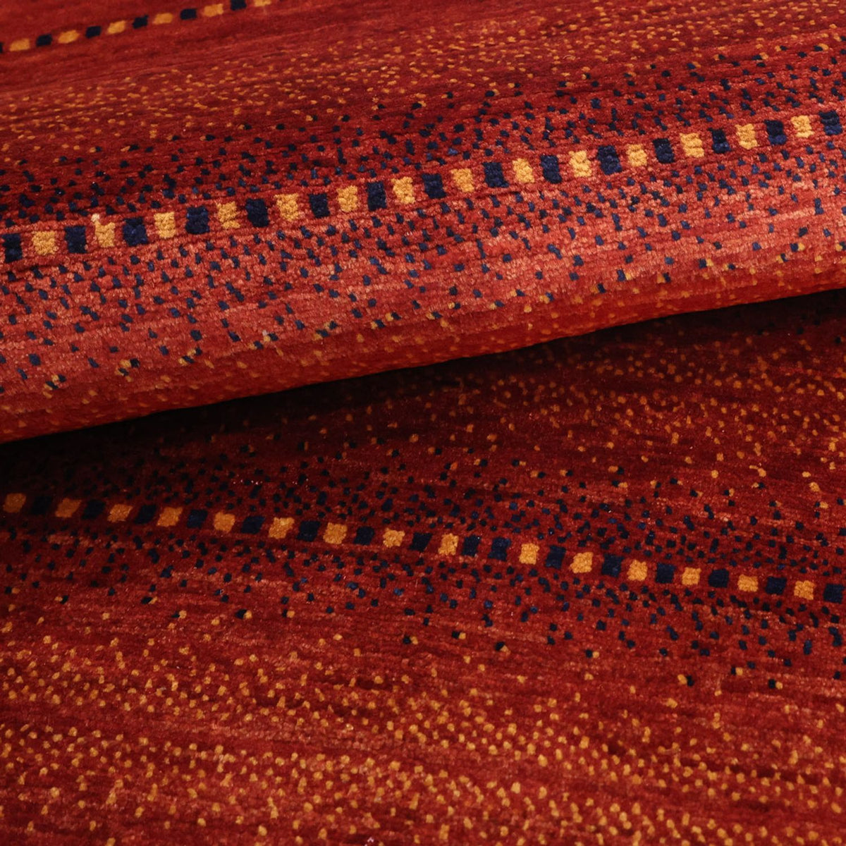 Tappeto Gabbeh - Kashkuli Persero - 122 x 98 cm - rosso