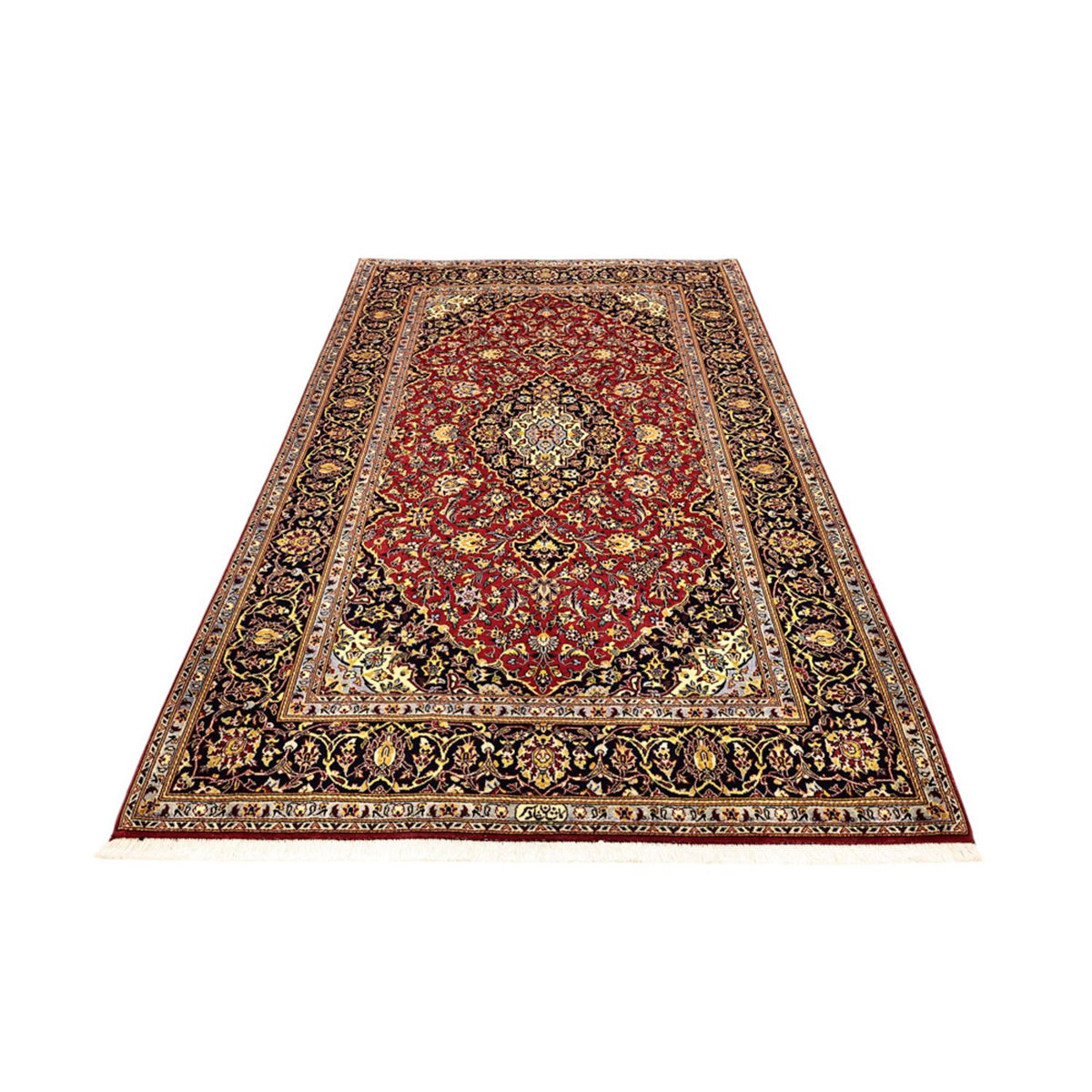 Tappeto Persero - Keshan - 211 x 138 cm - rosso