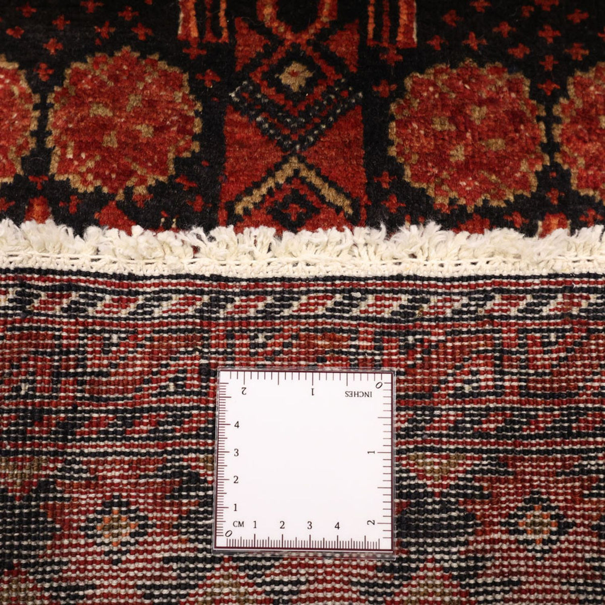 Tappeto corsia Tappeto Belutsch - 198 x 102 cm - rosso scuro