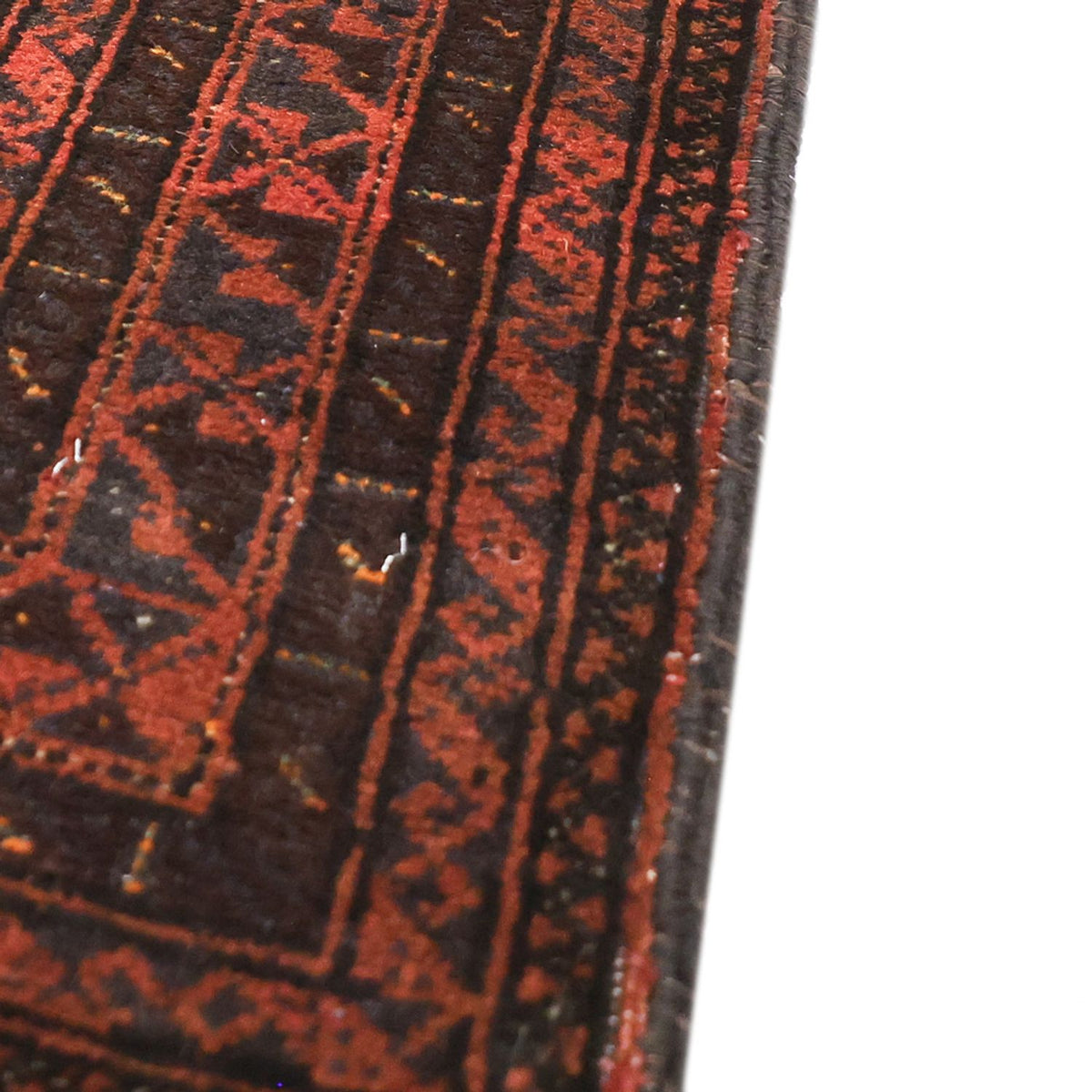 Tappeto corsia Tappeto Belutsch - 194 x 97 cm - rosso scuro