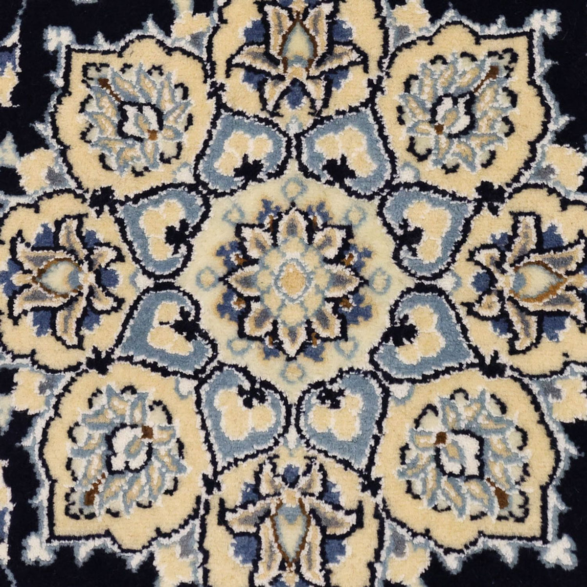 Tappeto Persero - Nain - Reale - 137 x 88 cm - blu scuro