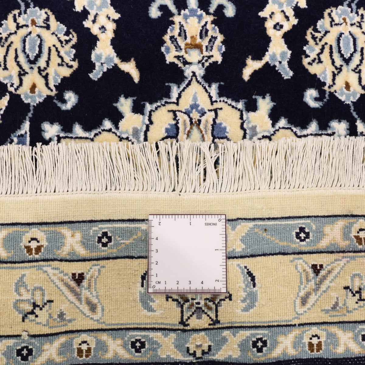 Tappeto Persero - Nain - Reale - 137 x 88 cm - blu scuro