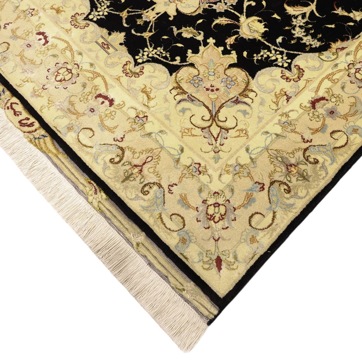 Tappeto Persero - Tabriz - Reale - 152 x 99 cm - blu scuro