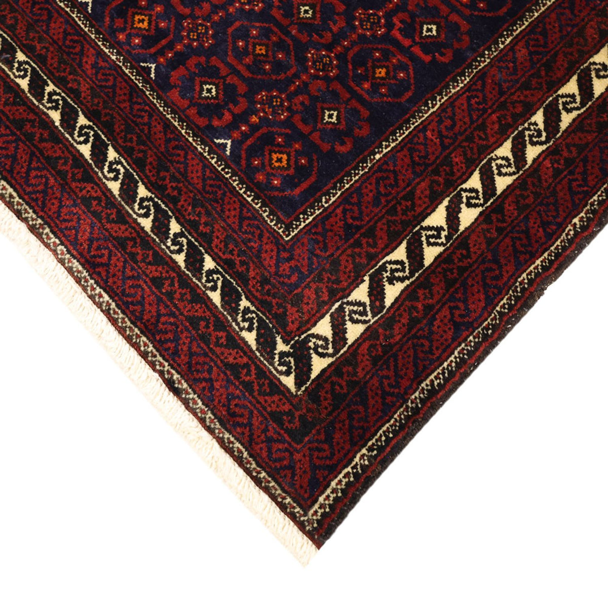 Tappeto corsia Tappeto Belutsch - 185 x 100 cm - rosso scuro