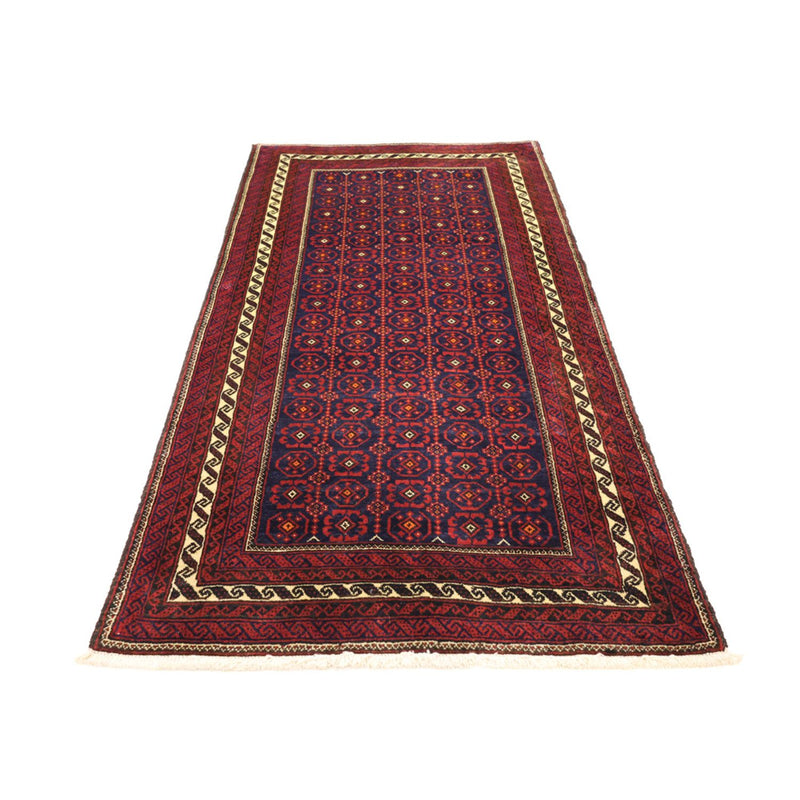 Tappeto corsia Tappeto Belutsch - 185 x 100 cm - rosso scuro