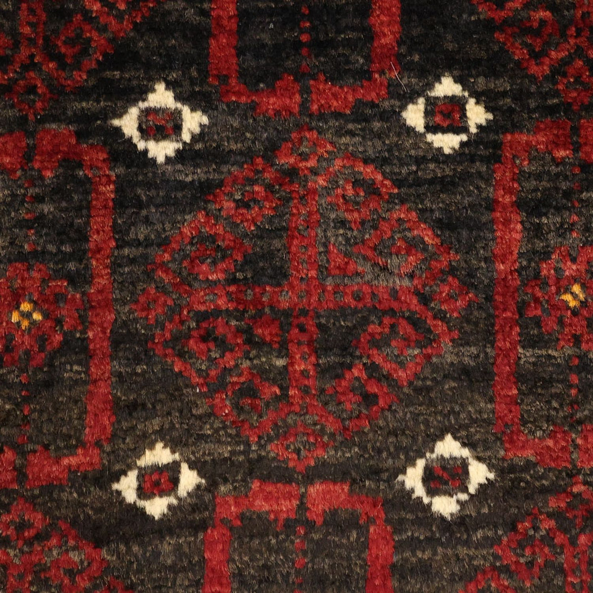 Tappeto corsia Tappeto Belutsch - 196 x 107 cm - rosso scuro