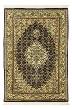 Tappeto Persero - Tabriz - Reale - 146 x 102 cm - verde scuro