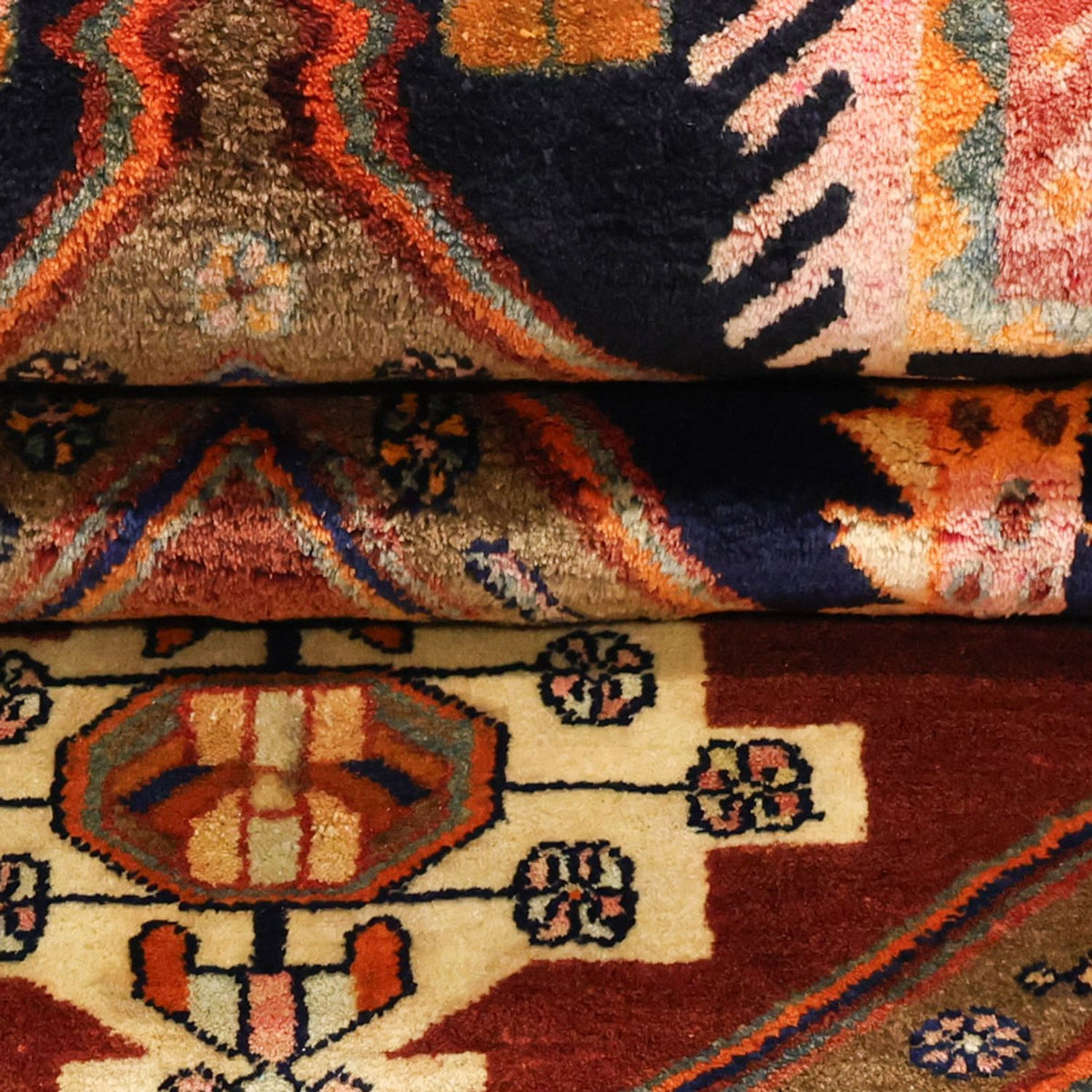 Tappeto Persero - Bidjar - 293 x 174 cm - rosso scuro