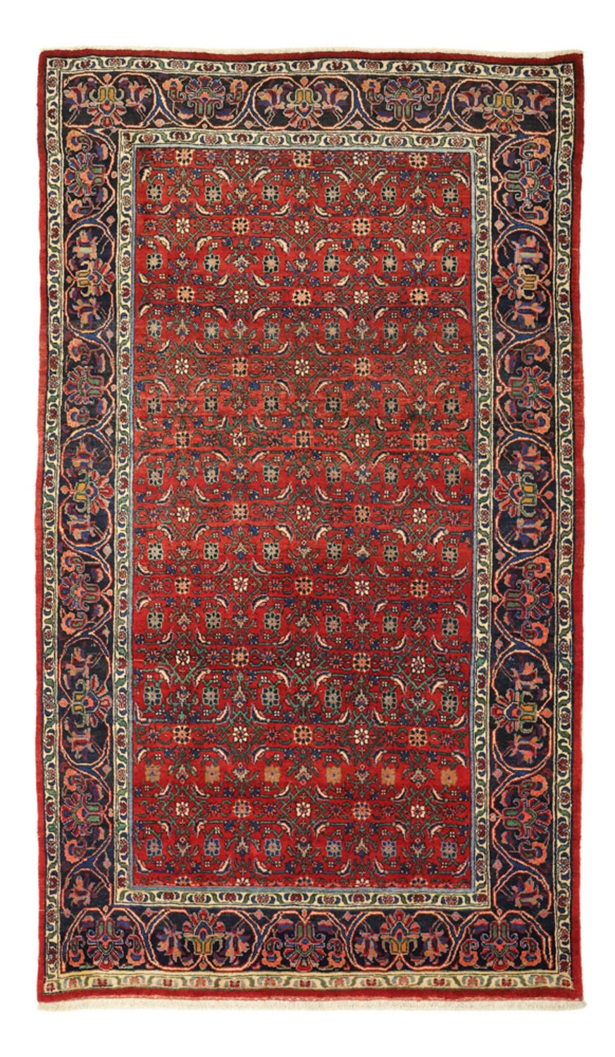 Tappeto Persero - Bidjar - Reale - 288 x 168 cm - rosso scuro