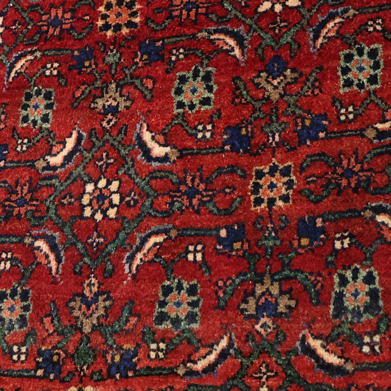 Tappeto Persero - Bidjar - Reale - 288 x 168 cm - rosso scuro