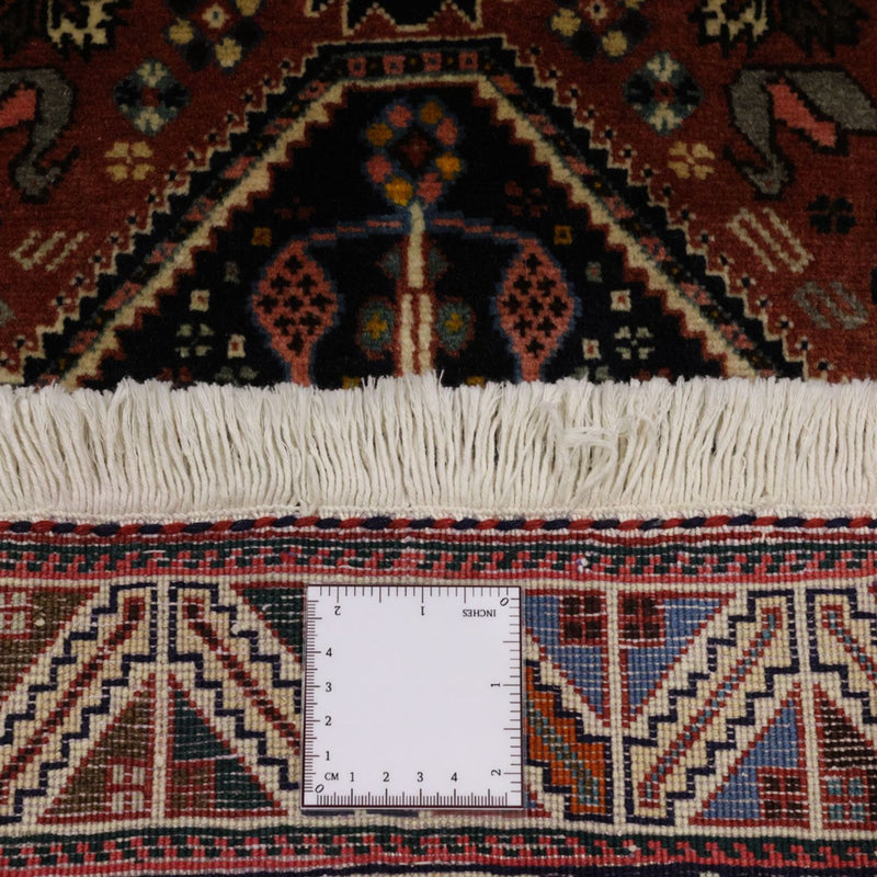 Tappeto Gabbeh - Kashkuli Persero - 150 x 105 cm - rosso scuro