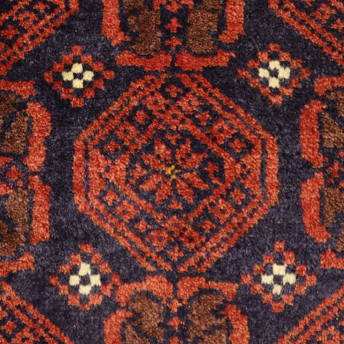 Tappeto corsia Tappeto Belutsch - 215 x 112 cm - rosso scuro