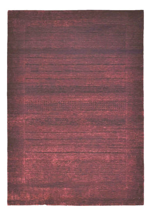 Tappeto Gabbeh - Loribaft Indus - 235 x 166 cm - rosso scuro