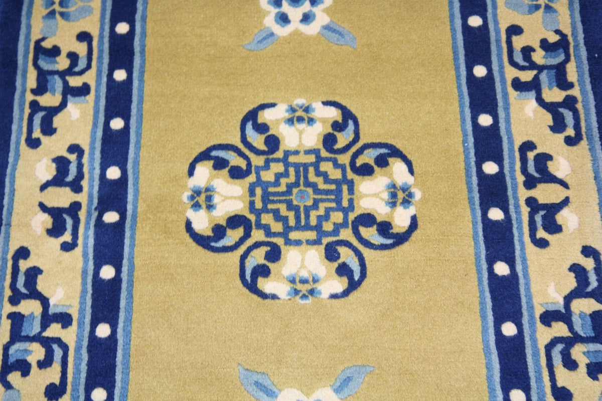 Tappeto cinese - 152 x 76 cm - blu