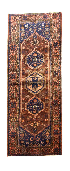 Tappeto corsia Tappeto Persero - Nomade - 303 x 115 cm - blu