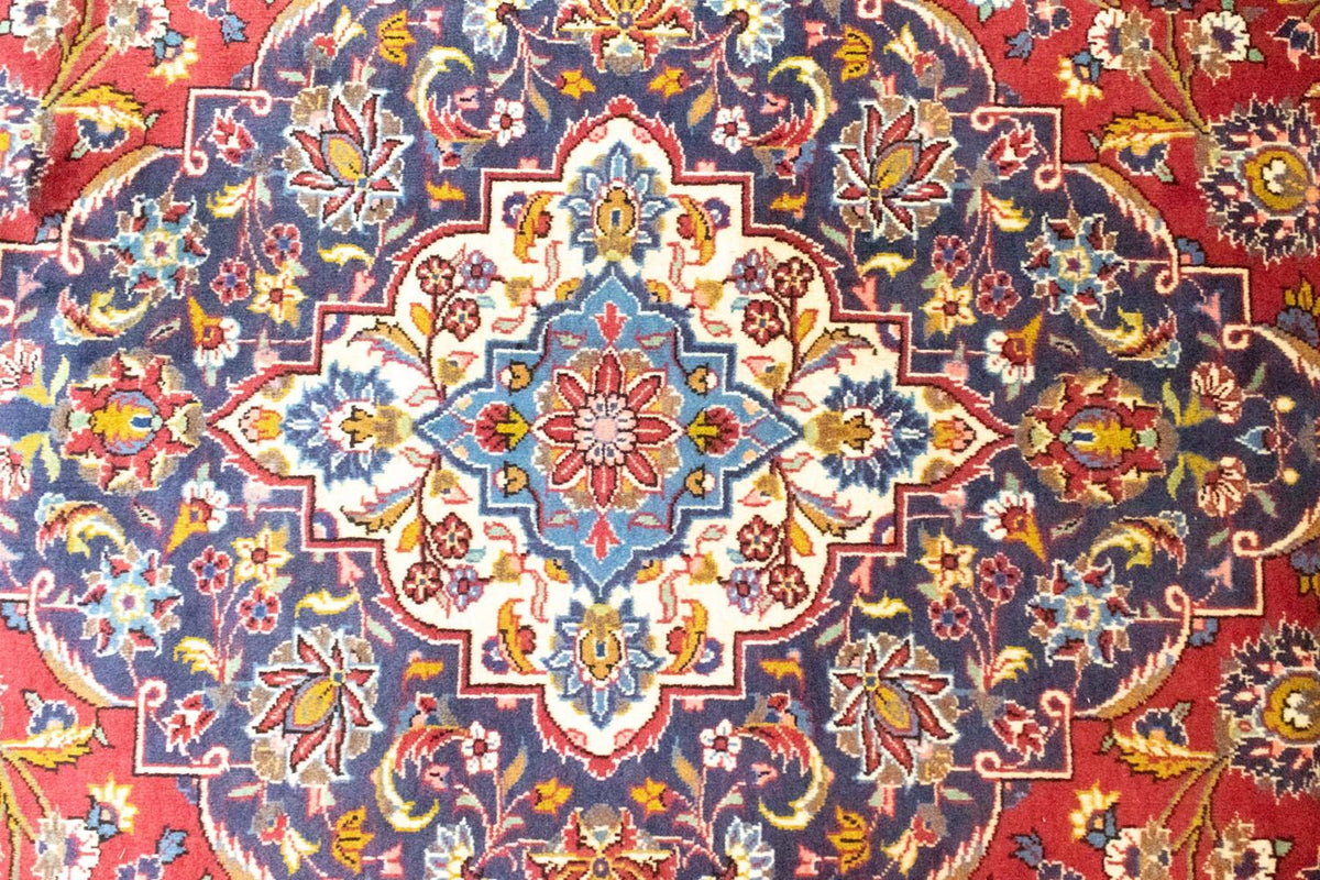 Tappeto Persero - Keshan - 401 x 304 cm - rosso