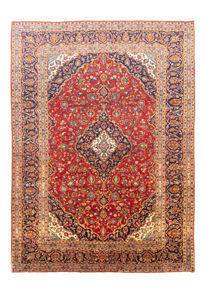 Tappeto Persero - Keshan - 358 x 255 cm - rosso