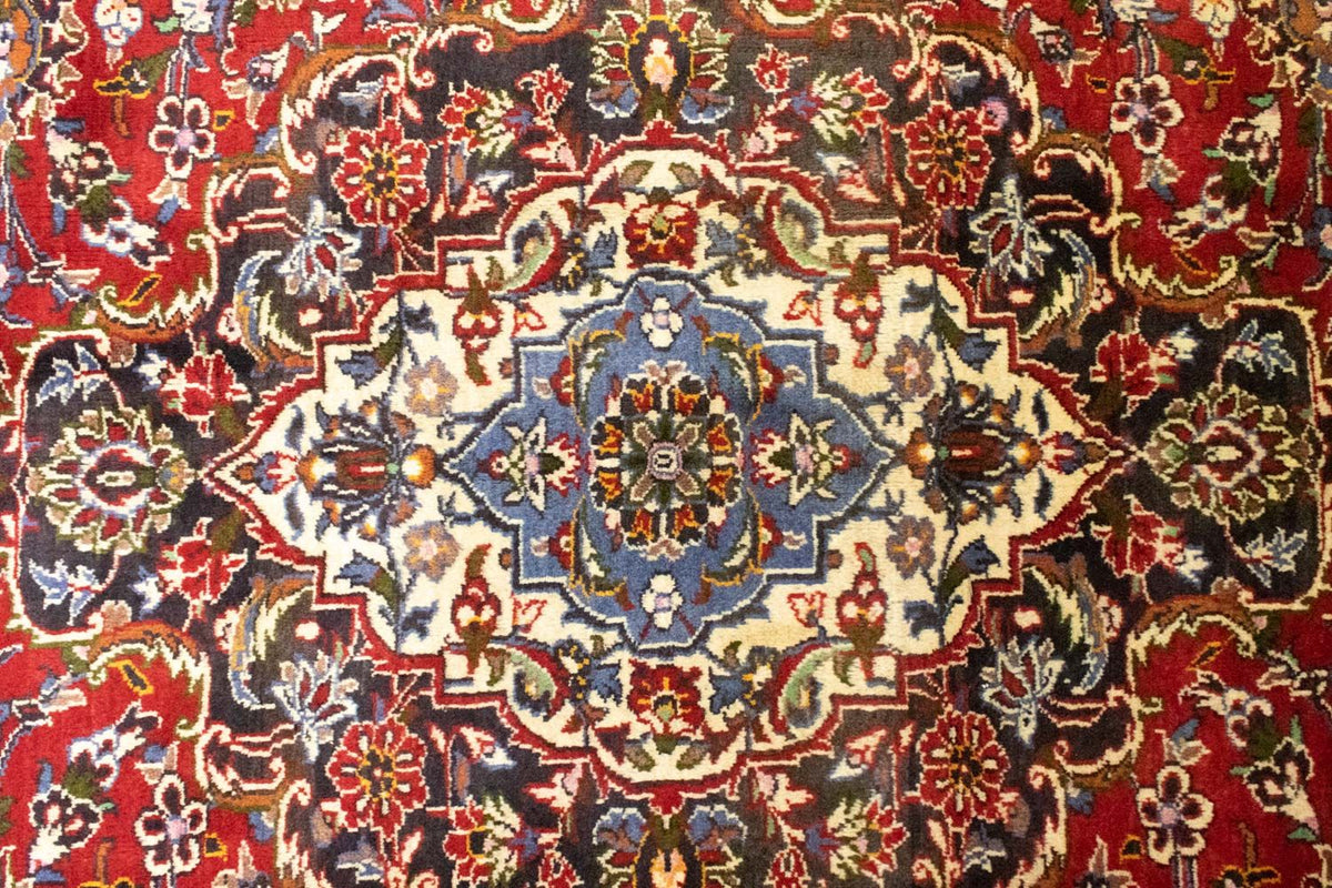Tappeto Persero - Keshan - 420 x 291 cm - rosso