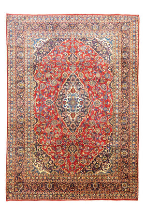 Tappeto Persero - Keshan - 335 x 240 cm - rosso