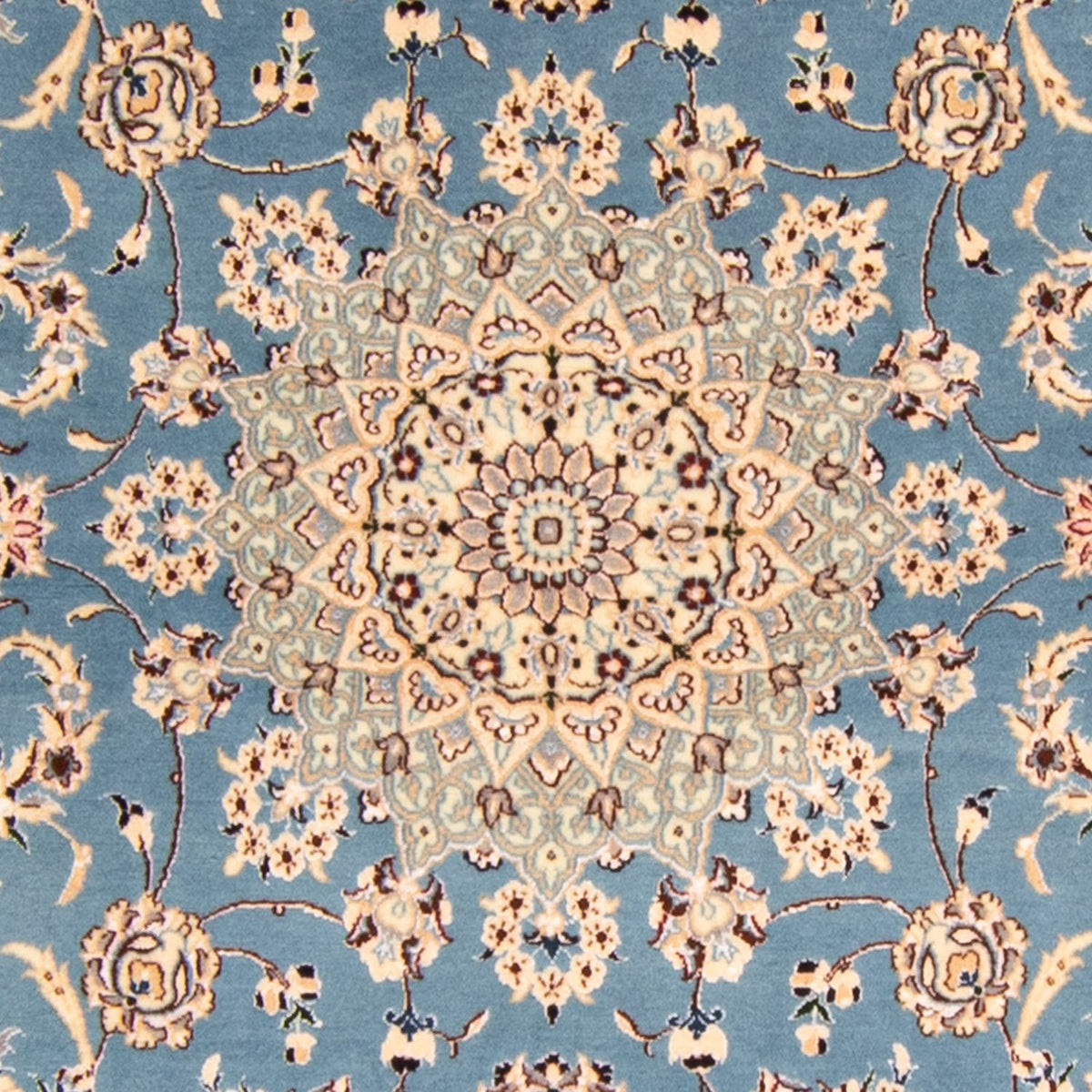Tappeto Persero - Nain - Premio - 178 x 120 cm - blu chiaro