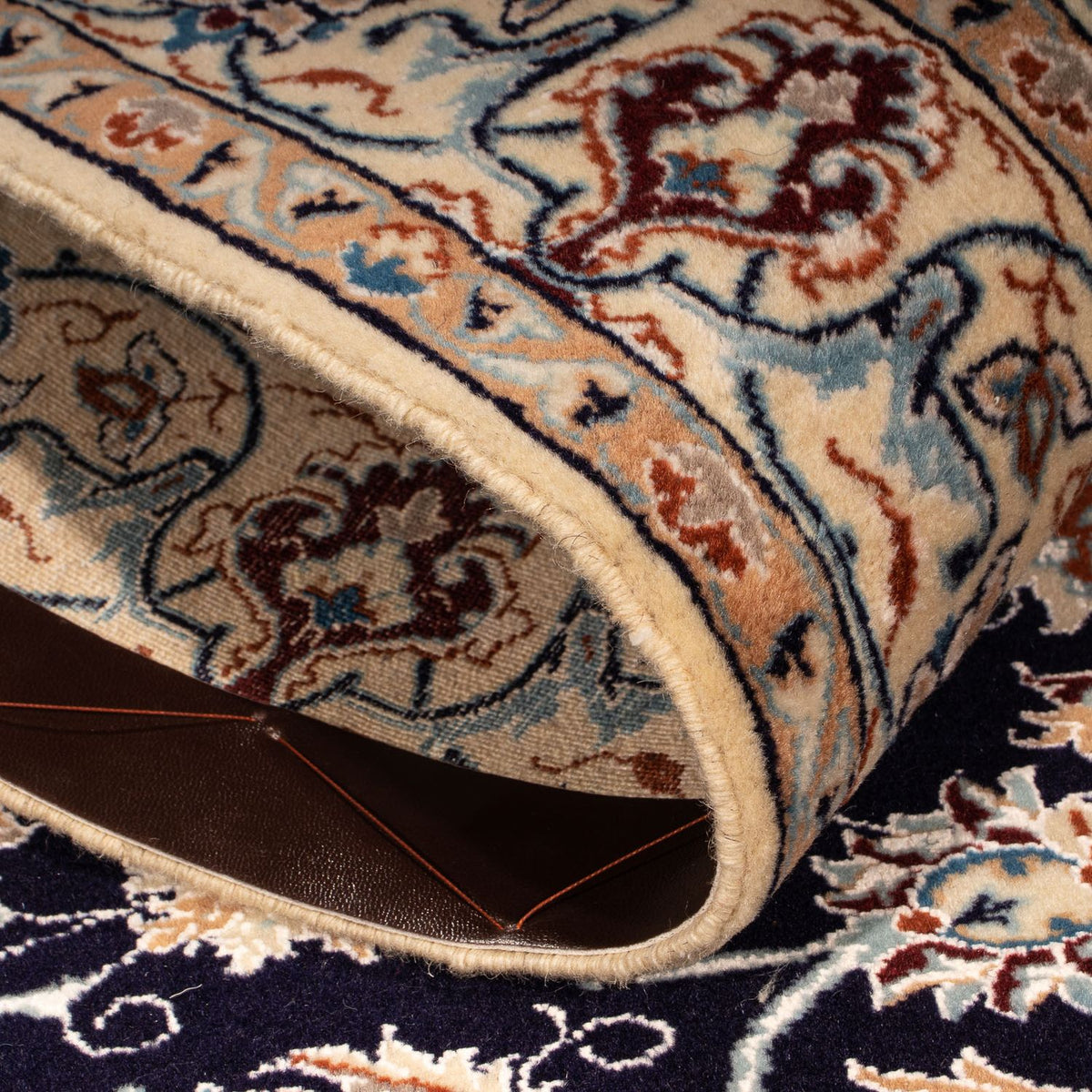 Tappeto Persero - Nain - Premio - 142 x 97 cm - blu scuro