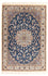 Tappeto Persero - Nain - Reale - 148 x 100 cm - blu scuro